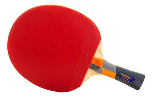 Raqueta de ping pong Butterfly Timo Boll CF 2000  negra y roja FL (Cóncavo)