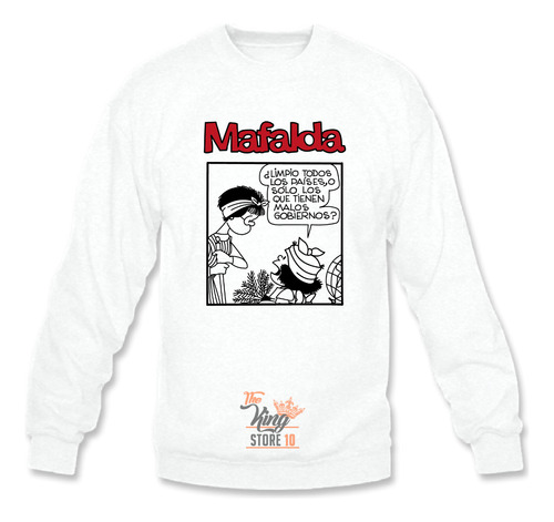 Poleron Polo, Mafalda Caricatura, Periodico, Tira Comica, Quino / The King Store