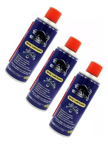 Spray Lubricante Toro Negro 400ml Pack 3 Unidades