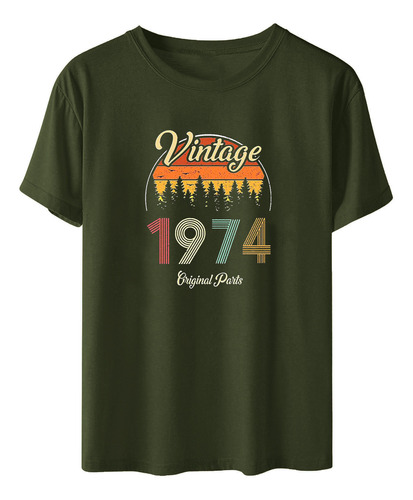 Camisa G Tops 1974 Para Mujer Para Regalos De 50 Cumpleaños