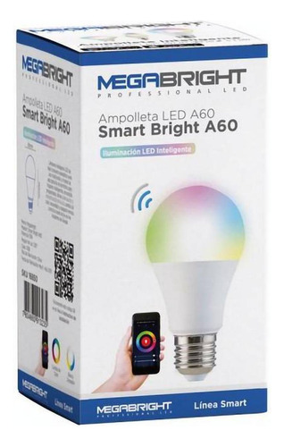 Imagen 2 de 7 de Pack Ahorro 4 Ampolleta Led Smart Wifi 10w E27 Google Home A