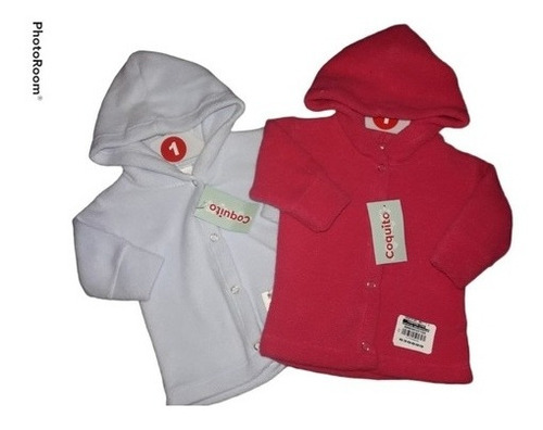 Campera Polar Con Capucha Bebes!! 12 - 18 Y 24 Meses Abrigo