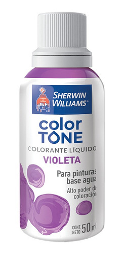 Color Tone Entonador Liquido Pintura Al Agua Sherwin 50 Ml 