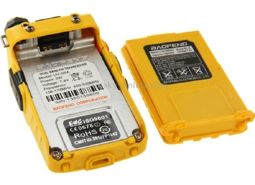 Imagem 4 de 5 de Baofeng Uv-5ra Transceptor De Banda Dupla Profissional Fm Tr