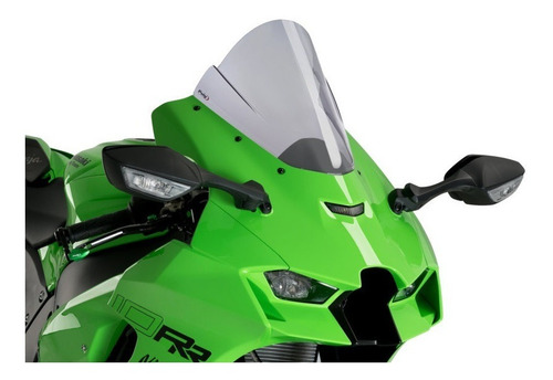 Imagem 1 de 7 de Bolha Puig Kawasaki Zx10rr Zx 10 2021 2022 Racing Fumê Claro