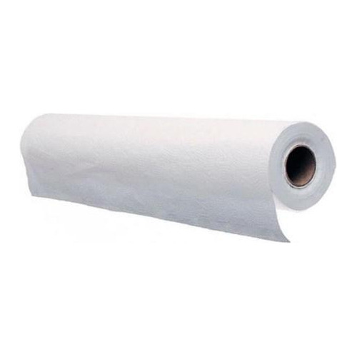 Lençol Papel Para Maca Hospitalar 50cmx50m Branco