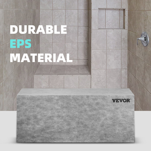 Vevor Banco Triangular De Ducha 120x40x50 Cm Carga De 200 Kg