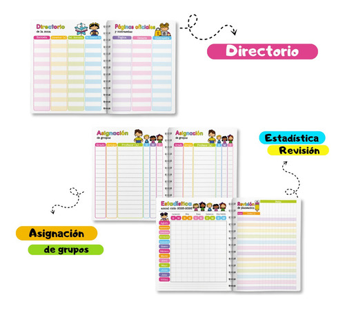 Agenda Directiva 25-26 Directora Pasta Dura Mod Mágica #9 Blanco Directiva 2026