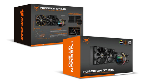 Refrigeracion Liquida Gamer Cougar Poseidon Gt 240 Rgb
