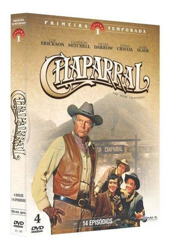 Box Dvd Chaparral - Primeira Temporada Vol 1