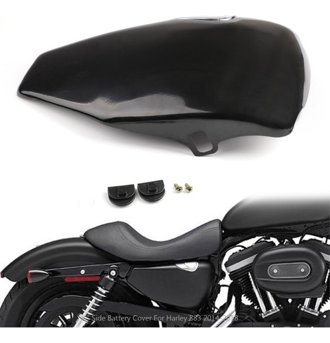 Tapa De Batería For Harley Sportster Xl883 Xl1200 2014-2018