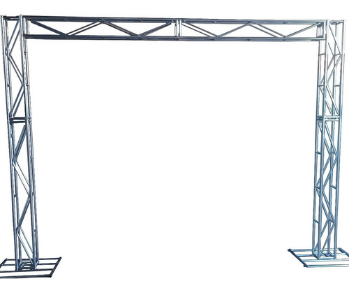 Treliças Kit Trave Box Truss Q20 Aço 2.50x3m. Stfer