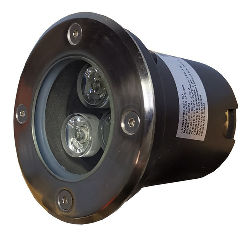 3 Pz Spot Led Rgb Para Piso 3w Con Control Remoto Emp3p