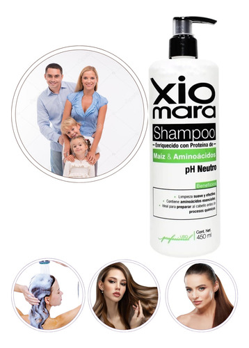 Xiomara Shampoo Con Proteina De Maiz Y Amioacidos