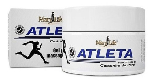  Gel Atleta 250g - Mary Life Tipo de embalagem Pote