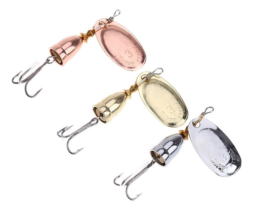 Señuelos De Pesca Artificiales Con Triple Aro (co-3)