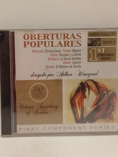 Oberturas Populares Dir Arthur Winograd Cd Nuevo 