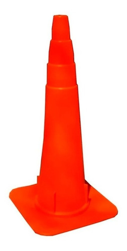 Cono 75 Cm Deportes Viales Señalizacion Transito Naranja