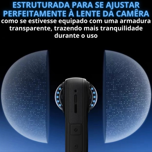 Protetor De Lente Padrão Premium Para Insta360 X5 Envio Rápi