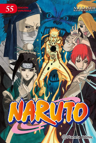 Naruto Nãâº 55/72, De Kishimoto, Masashi. Editorial Planeta Cómic, Tapa Blanda En Español