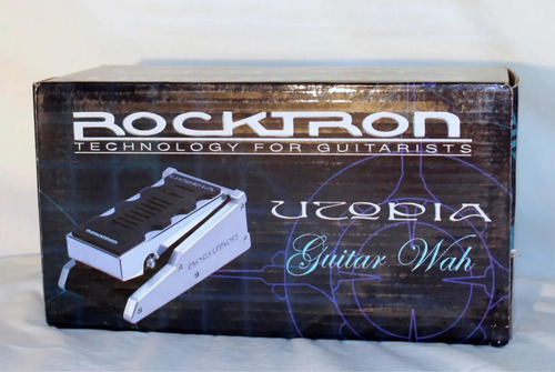 Pedal De Efectos Wah Análogo Activo Rocktron Utopía Wah