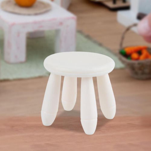 4 Silla De Casa De Muñecas Modelo De Muebles En