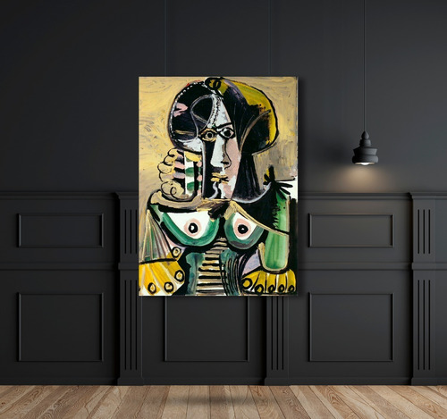 Cuadros-picasso Cara7-moderno,decorativo,95x60cm-16k Resolu