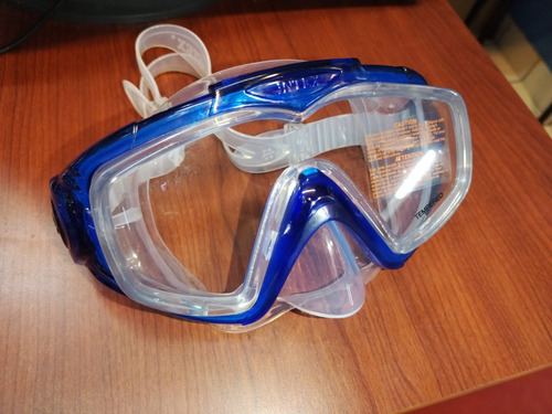 Snorkel Lente Vidrío Templado Y Respirador De Buceo Adulto