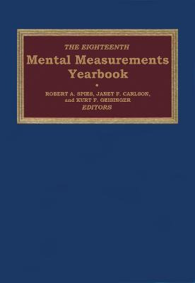 Libro The Eighteenth Mental Measurements Yearbook - Buros...