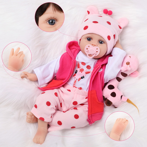 Muñeca Reborn Silicona Muñecas Para Niñas Mulan Bebes Rebon