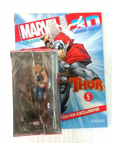 Coleccion Muñeco Heroes  Marvel 3 D Thor