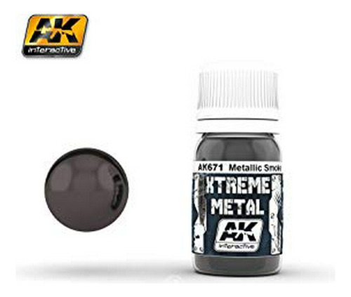 Pintura Ak Interactive 30ml Extreme Metal Smoke # 671