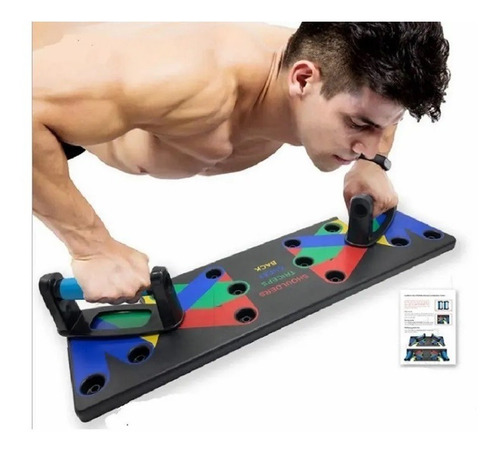 Imagen 2 de 7 de Rack Push Up Arg-021 Randers Mundo Gym