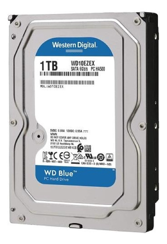 Disco Rígido Western Digital 1tb Blue 3.5 Sata Iii Outlet