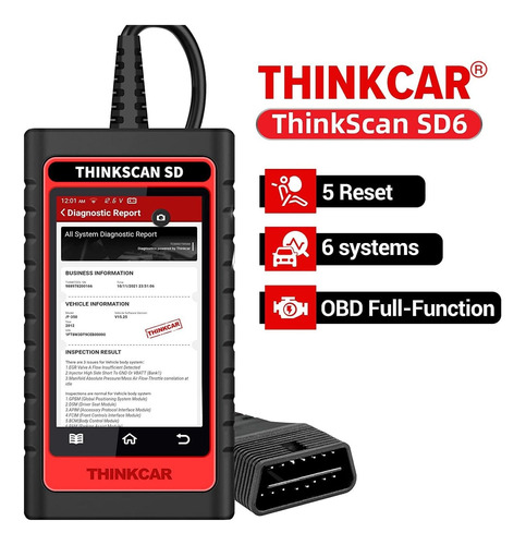 Thinkcar Motor De Herramienta De Escaneo Sd6 Tcm Abs Srs Bcm