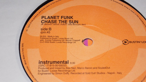 Planet Funk - Chase The Sun ( Instrumental Remix ) Promo