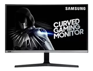 Monitor gamer curvo Samsung CRG5 C27RG50FQ led 27 " dark blue gray 100V/240V