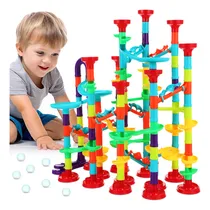 Comprar Pista Canicas Bloques De Construcción Juegos Niños 197 Pzs