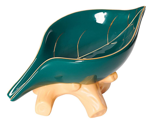 Jabonera De Cerámica Para Encimera Con Soporte Para Verde