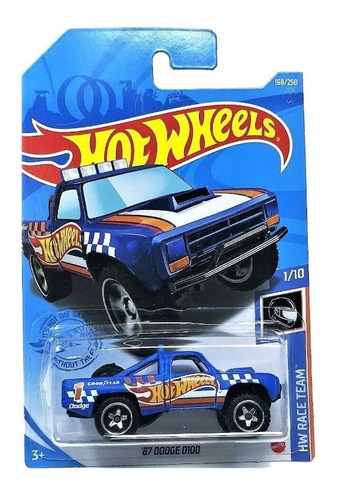 Hot Wheels - 1/10 - '87 Dodge D100 - 1/64 - Gry18