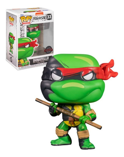 Funko Pop Donatello - Tortugas Ninja (33) Nickelodeon