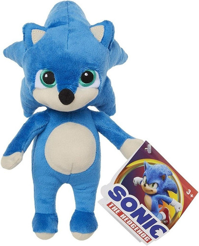 Peluche Sonic La Pelicula Baby Sonic Jakks Sega 