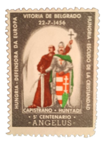 Hungría Viñeta Victoria De Belgrado 22-7-1456 5to Centenario