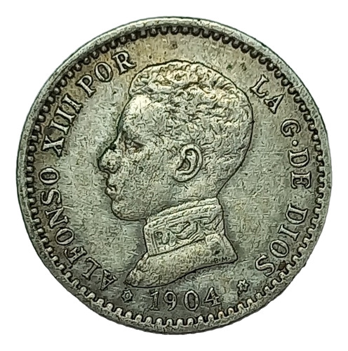 España - 50 Centimos 1904 Pc-v - Km 723 (ref 150)