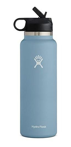 Hydro Flask Botella De Agua De 40 Onzas Con Tapa De Pajita, 