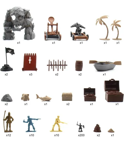 Mostop Figuras Caballero Castillo Medieval Juguete Ews