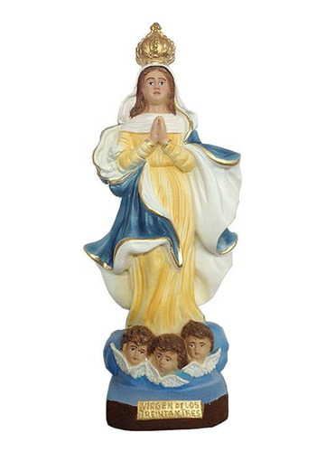 Figura Imagen Virgen De Los Treinta Y Tres 20cm