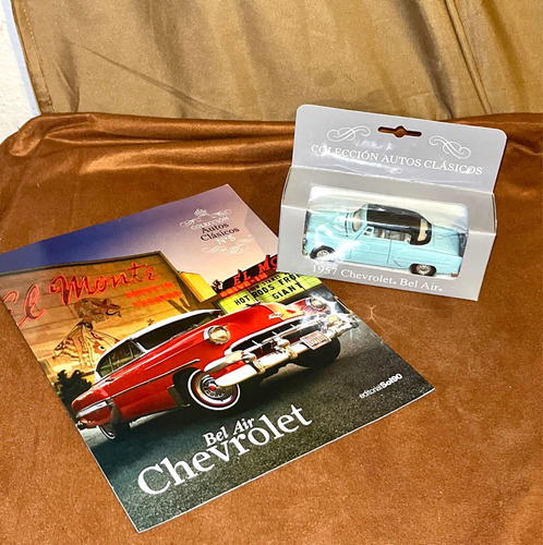 Chevrolet Bel Air 1/36 Welly Nuevo En Su Caja Fricción Metal