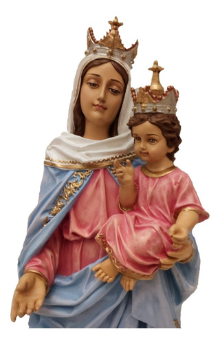 Virgen Rosario De San Nicolás 60 Cm 