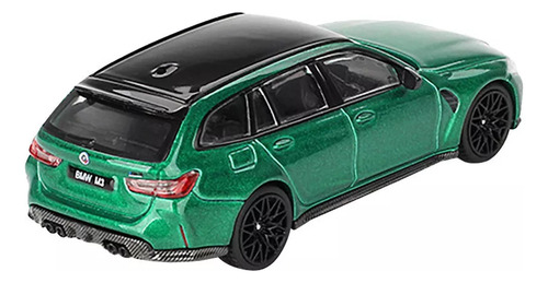 Mini Gt Bmw M3 Competition Touring Green Metallic #764 Mijo Color Verde Musgo
